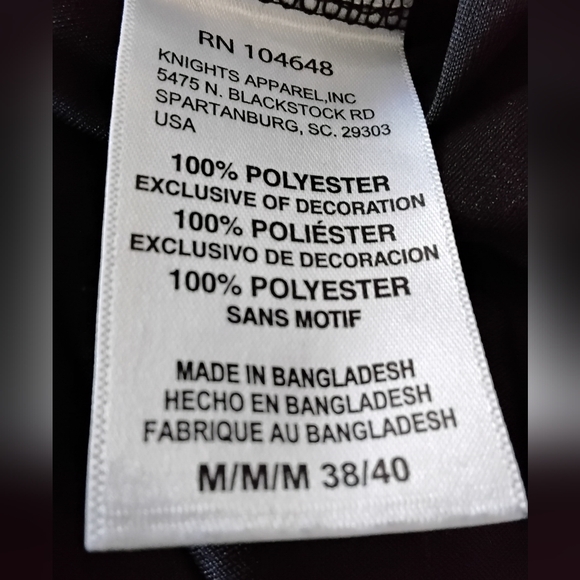 Champion Mens Black Louville T-Shirt with Red and Yellow Cardinal Graphic - Picture 5 of 5